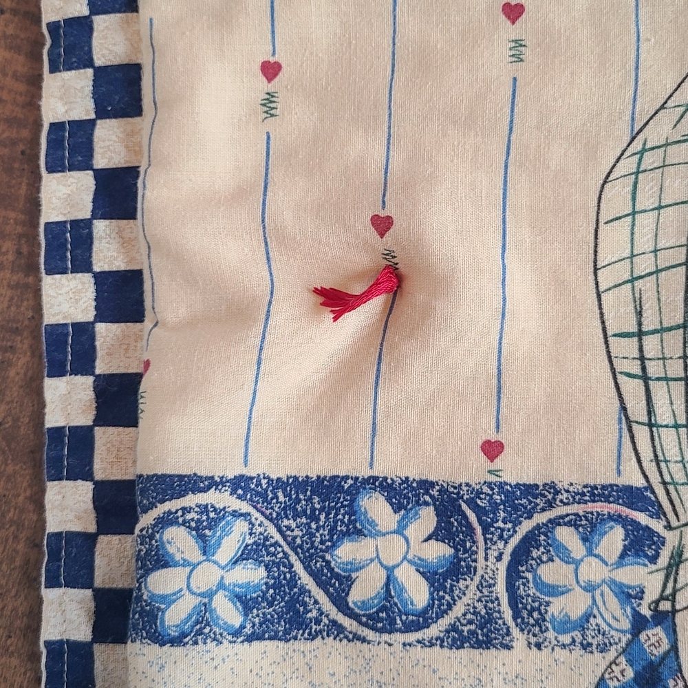 Vtg Raggedy Ann & Andy Baby Quilt Wall Hanging Throw Blanket Nursery Handmade - Picture 7 of 15
